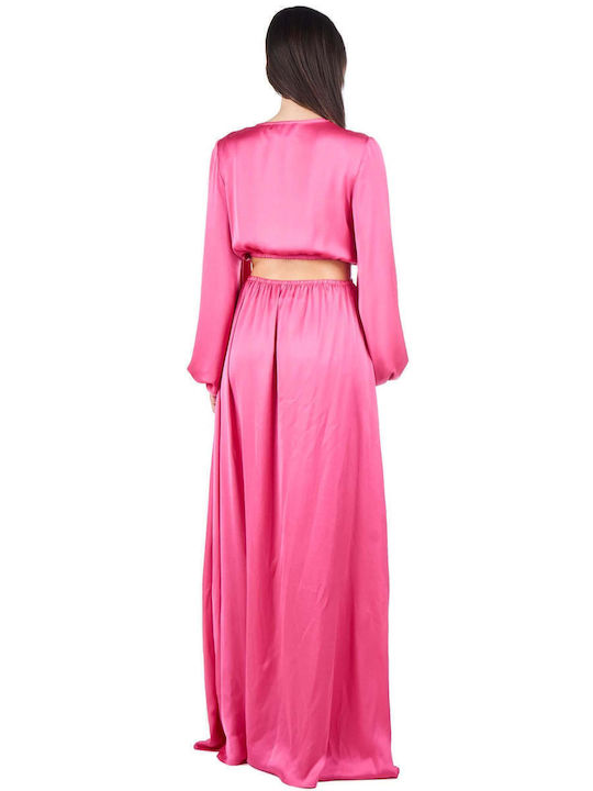 Maxi Dress for Wedding / Baptism Fuchsia