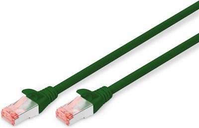 Digitus S/FTP Cat.6 Καλώδιο Δικτύου Ethernet 1m Πράσινο