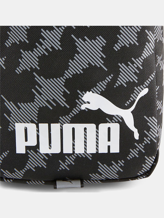 Geantă Pentru Bărbați De Umăr / Tip Crossbody Neagră