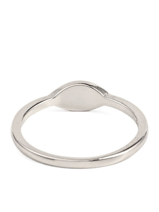 George Art Jewels Γυναικείο Δαχτυλίδι από Ασήμι Επιχρυσωμένο