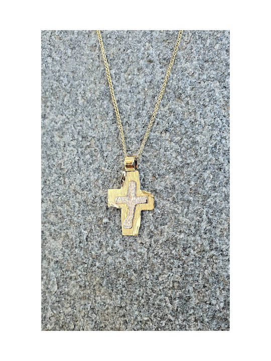 Papadopoulos Gold Women's Gold Cross 14K