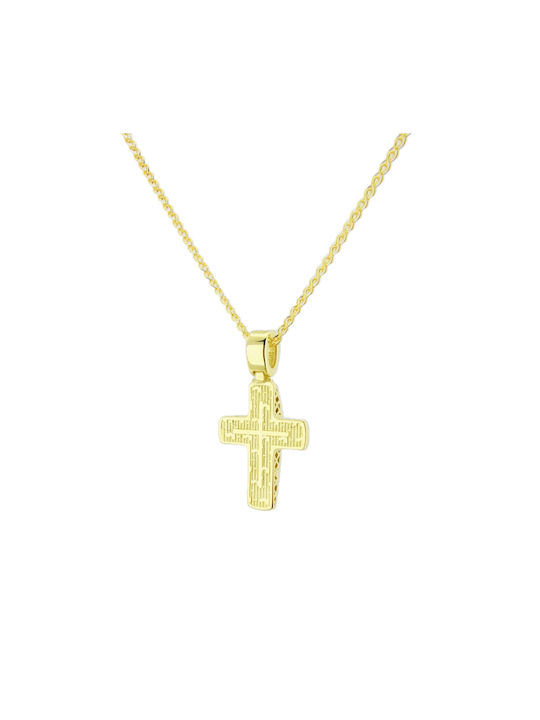 Papadopoulos Gold Women's Gold Cross 14K with the Crucified