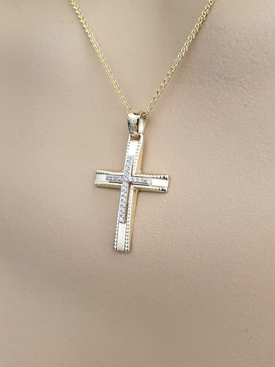 Papadopoulos Gold Women's Gold Cross 14K