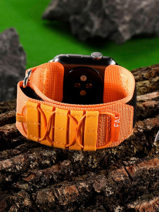 Jiyou Armband Stoff Orange
