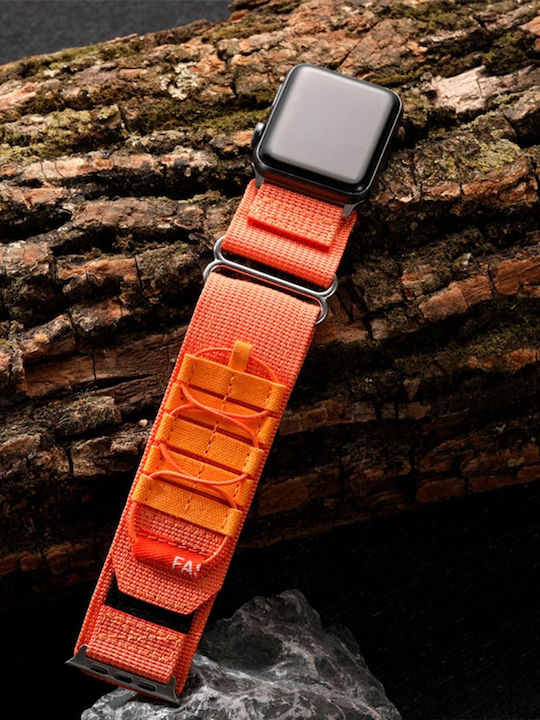 Jiyou Armband Stoff Orange