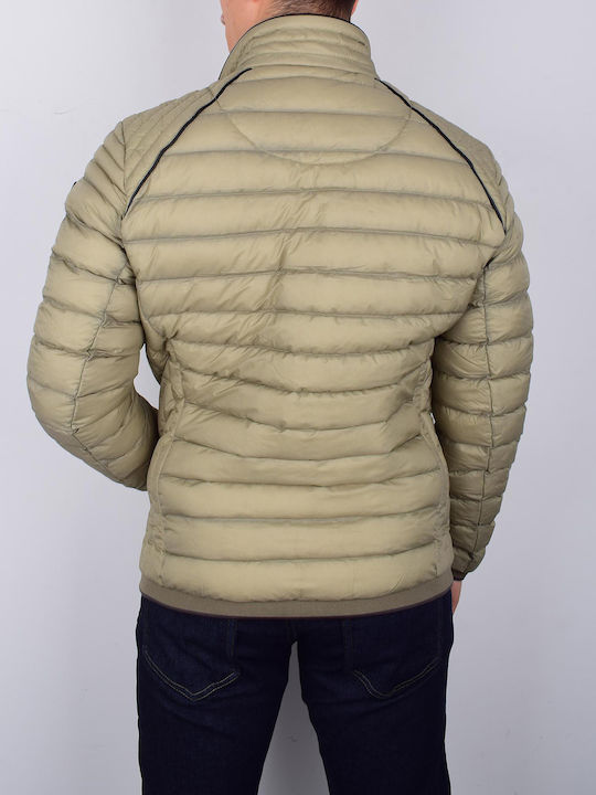 Wellensteyn Men's Winter Puffer Jacket Beige