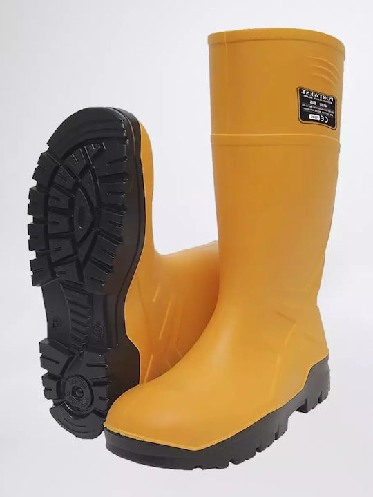 Portwest Unisex Cizme De Protecție Genunchi Galbene