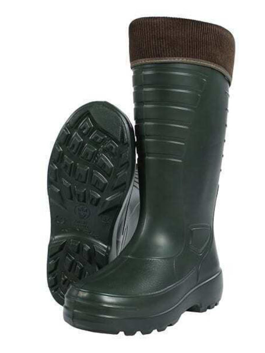 Ergo Lemigo Grenlander Work Wellies Knee with Fur Green