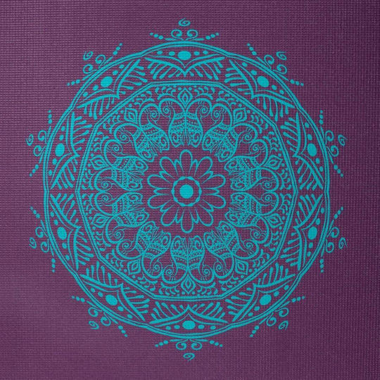 Bodhi Στρώμα Γυμναστικής Yoga Μωβ (183x60x0.45cm)