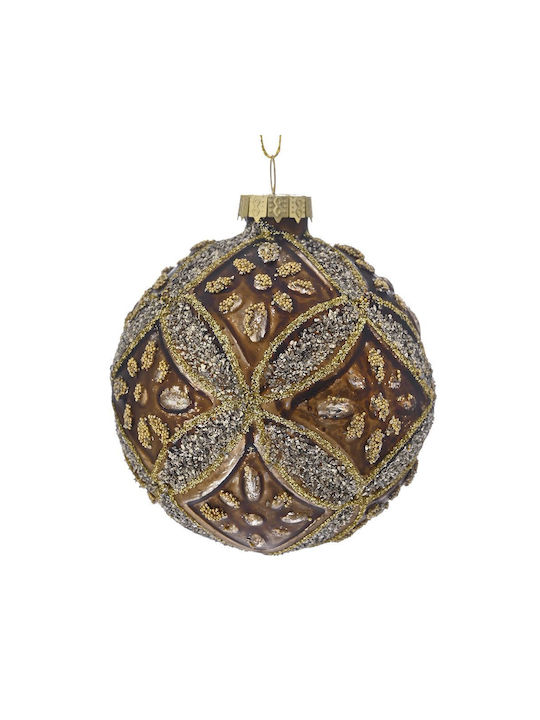 Iliadis Weihnachtshänger Kugel Ornament Gold