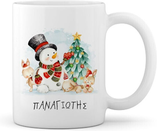 Mug with Snowman