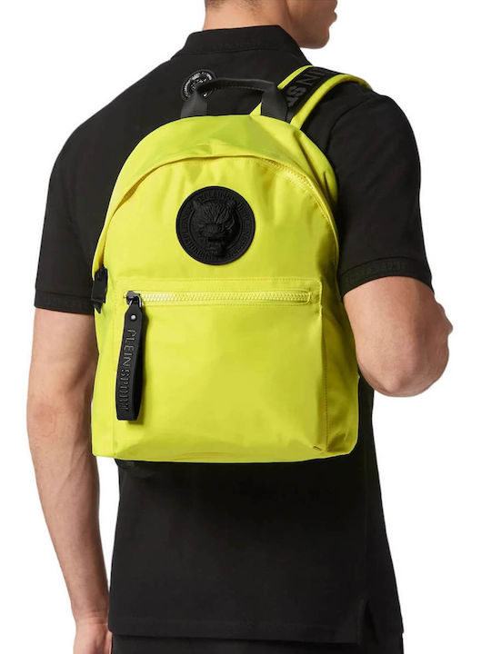 Plein Sport Backpack Κίτρινο