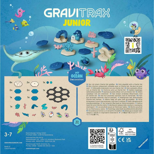 Ravensburger Ocean Lernspiel Technik Gravitrax für 3-7 Jahre