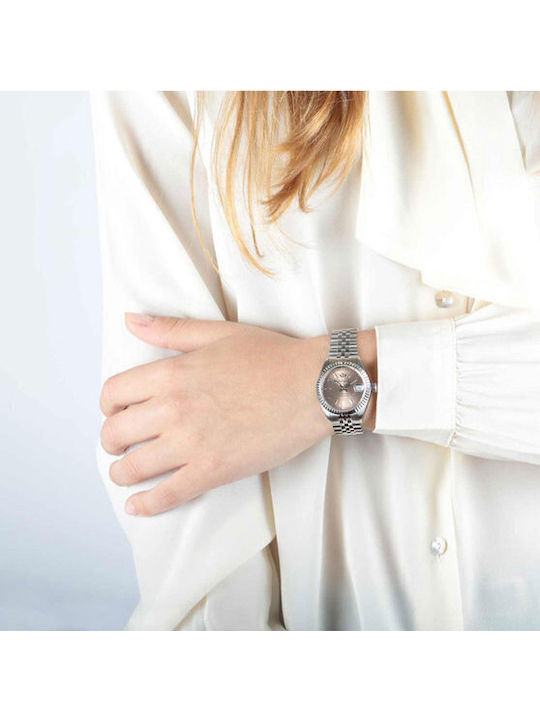 Philip Watch Women's Watch with Silver Metal Bracelet