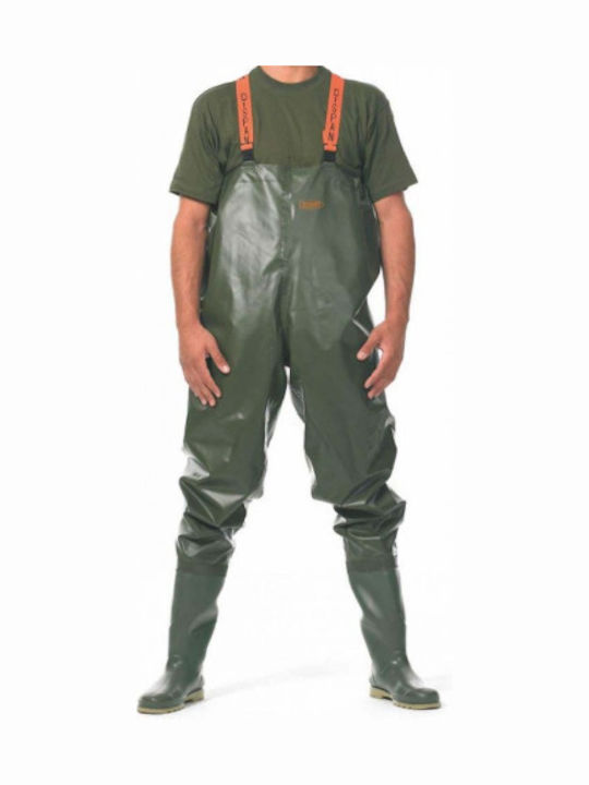 Dispan Work Wellies Green