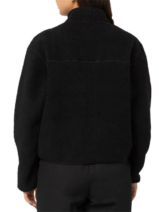 Mount Hope Women's Cardigan with Zipper Black