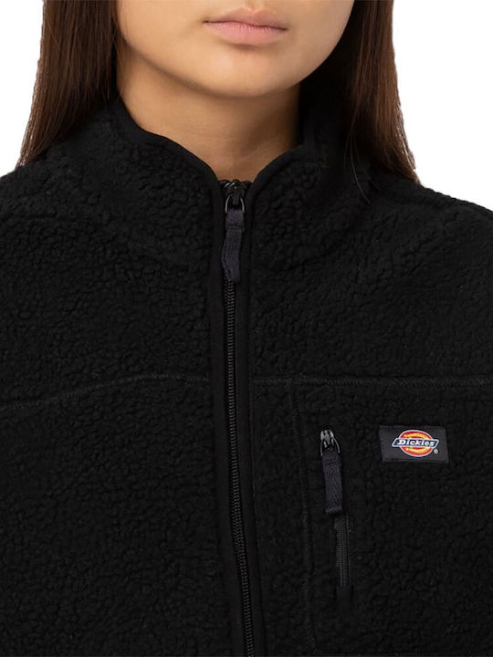 Mount Hope Women's Cardigan with Zipper Black