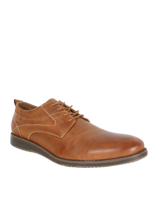 Leder Herren Freizeitschuhe Anatomisch Braun