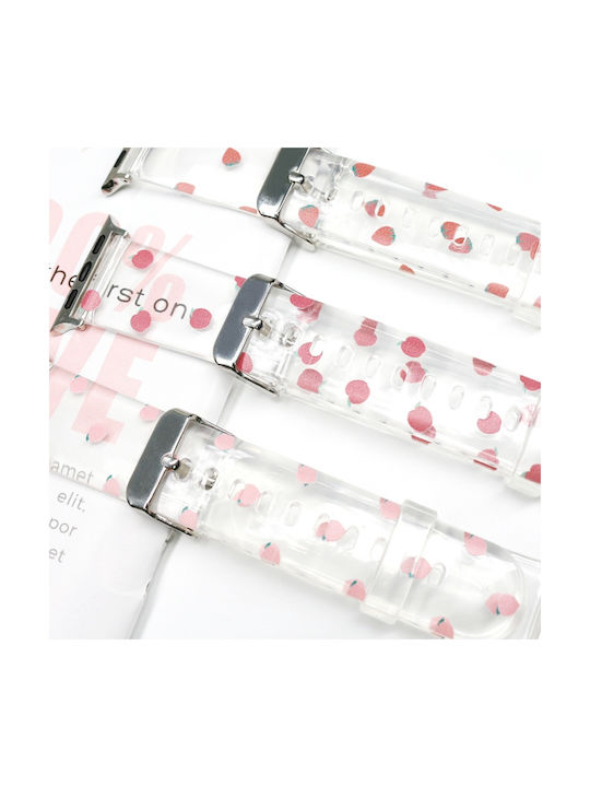 Jiyou Muster 04 Armband Silikon Mehrfarbig (38/42mm)
