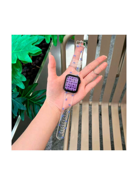 Jiyou Muster 04 Armband Silikon Mehrfarbig (38/42mm)