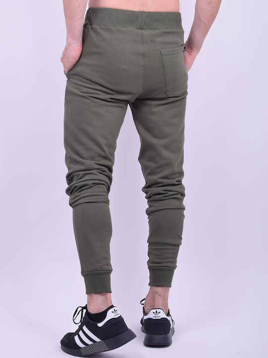 Clever Men's Sweatpants with Rubber Khaki