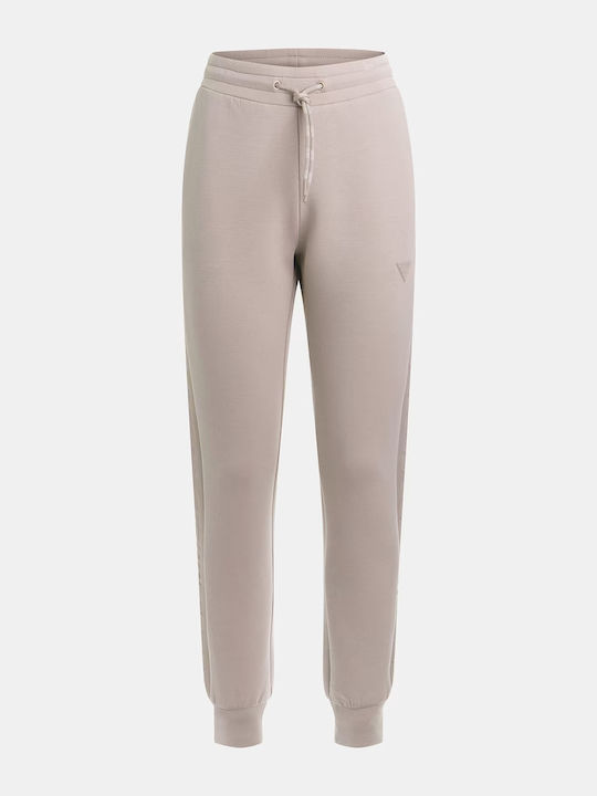Allie Scuba Ψηλόμεσο Παντελόνι Φόρμας με Λάστιχο Posh Taupe
