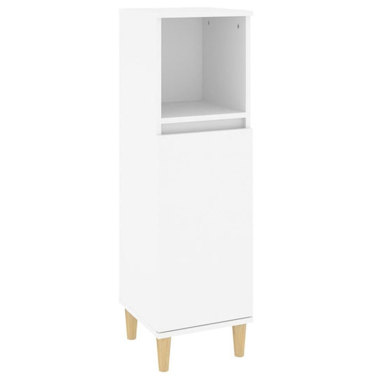vidaXL Ντουλάπι Μπάνιου 58x33x60cm Λευκό