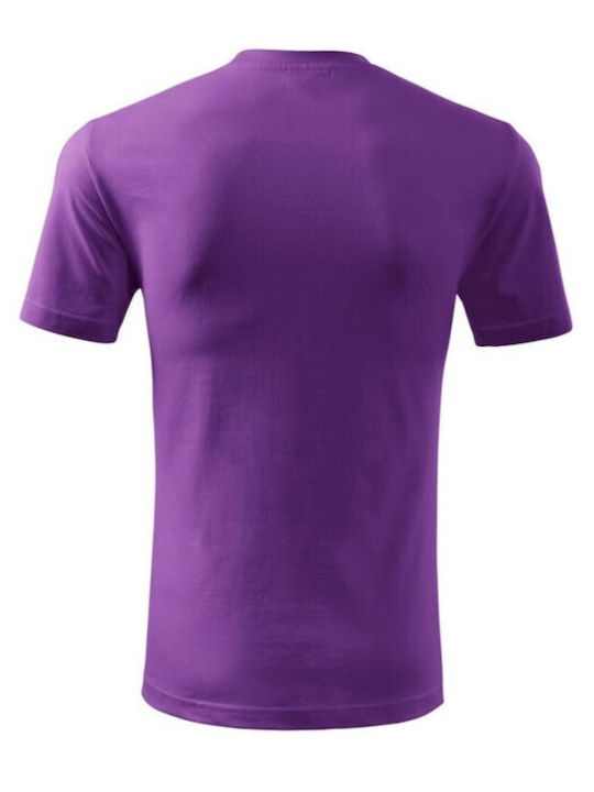 Malfini Men's Short Sleeve Promotional T-Shirt Purple