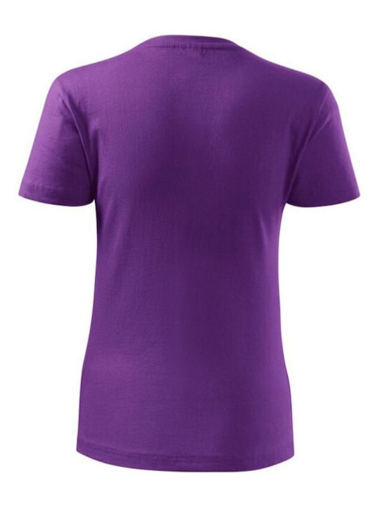 Malfini Men's Short Sleeve Promotional T-Shirt Purple