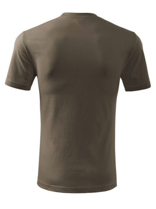 Malfini Ανδρικό Διαφημιστικό T-shirt Κοντομάνικο σε Χρώμα