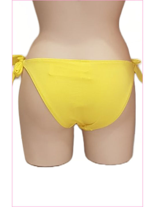 Bluepoint Bikini Slip with Laces Yellow