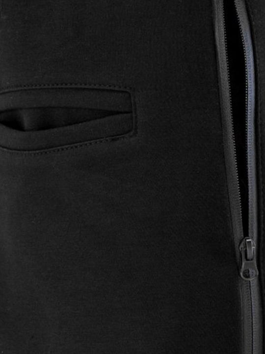 Sweatpants with Elastic Black