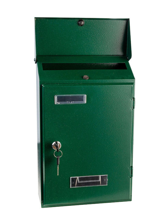 Apartment Building Mailbox Inox in White Color 23.5x36x36cm