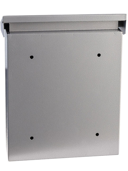 Cutie Poștală pentru Bloc Inox în Culoarea Alb 20x6.5x25.5cm