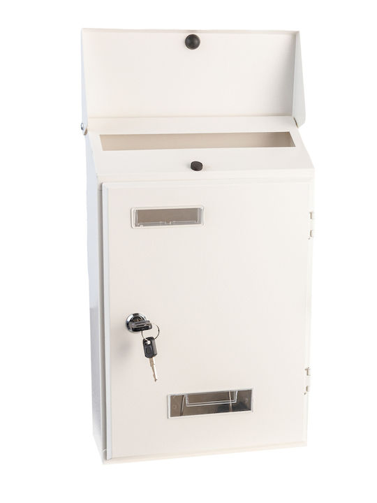 Cutie Poștală pentru Bloc Inox în Culoarea Verde 23.5x36x36cm