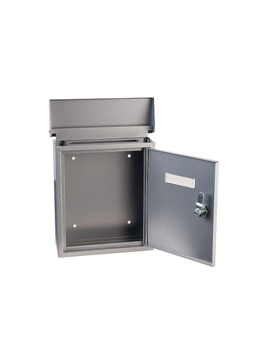 Cutie Poștală pentru Bloc Inox în Culoarea Alb 20x6.5x25.5cm