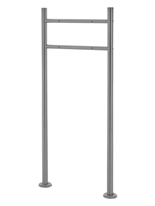 ML-Design Γραμματοκιβώτιο Εξωτερικού Χώρου Inox σε Γκρι Χρώμα 37x36.5x11cm ML-Design Γραμματοκιβώτιο Εξωτερικού Χώρου Inox σε Γκρι Χρώμα 37x36.5x11cm