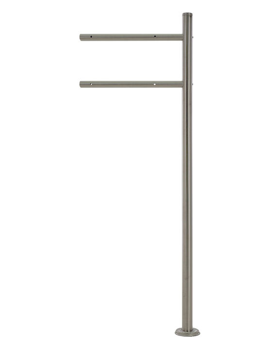 ML-Design Außenbereich Briefkasten Inox in Gray Farbe 37x36.5x11cm