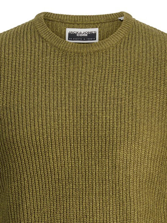 Jack & Jones Herren Langarm-Pullover Khaki