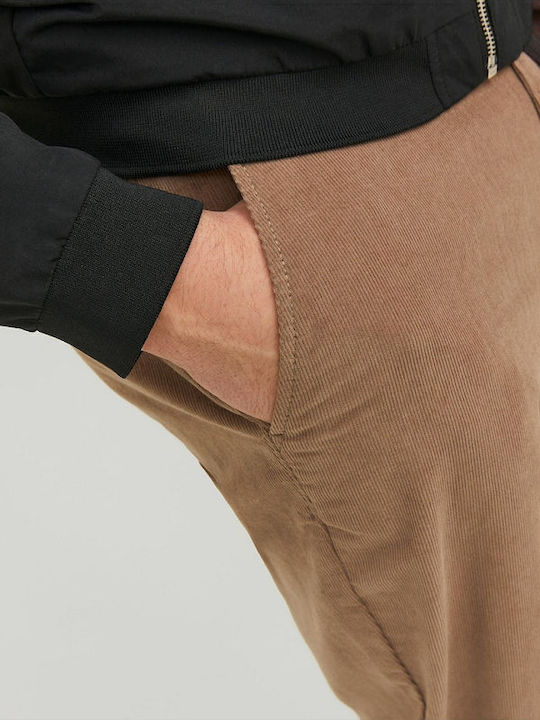 Trousers in Tapered Line Ecru