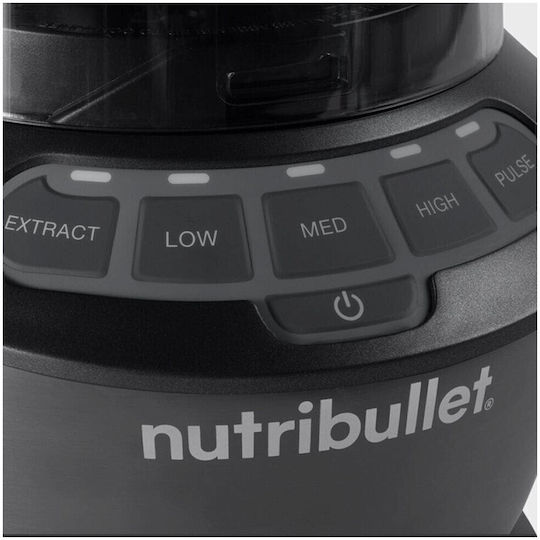 NutriBullet Full Size Combo Блендер с Кана Тритан 1,8 л 1200W Тъмно сив