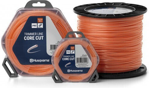 Husqvarna Core Cut Linie pentru tăierea ierbii Pentagonală De lungime 90m și de grosime 2.4mm