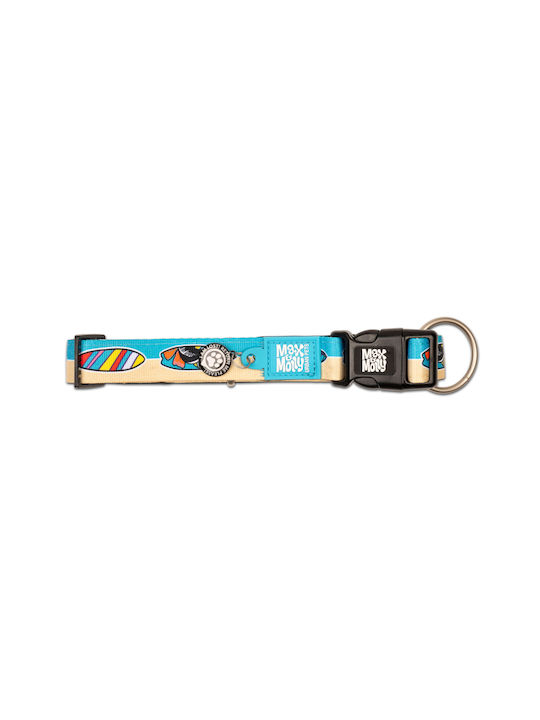Max & Molly Tropical Ошийник за куче в Тюркоазен цвят XSmall 10мм x 22 - 35см