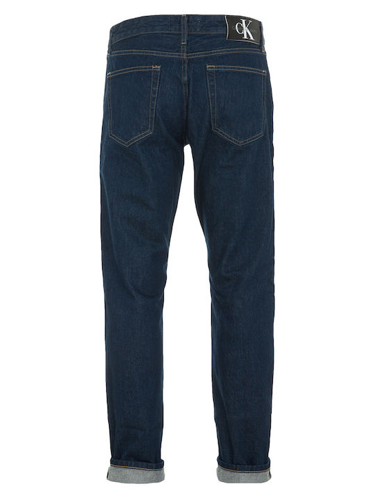 Calvin Klein Men's Jeans Pants in Straight Line Dark blue.