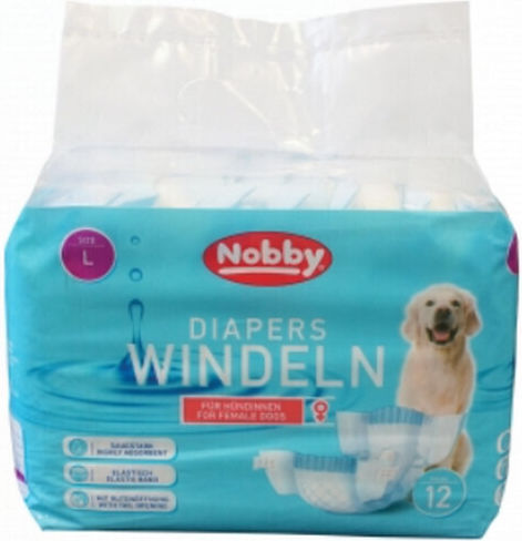 Nobby Diapers Windeln Female Dog Diaper Pants Period XSmall 20 - 28cm 12pcs