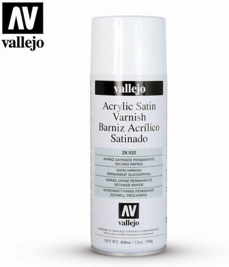 Acrylicos Vallejo Acrylic Satin Varnish Model & Hobby Building