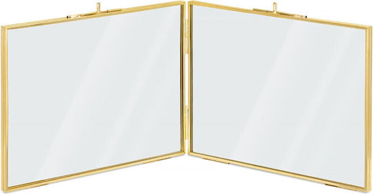 Navaris Metallic Photo Frame with Bronze Frame