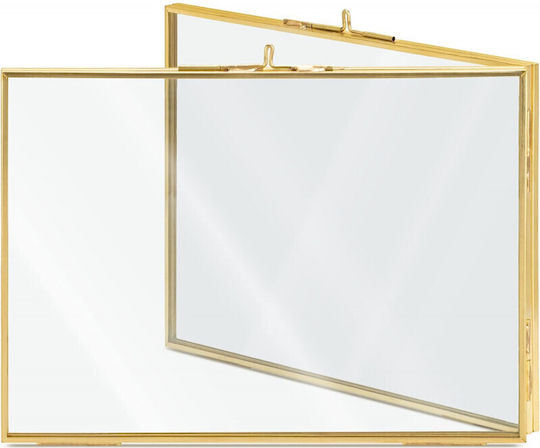 Navaris Metallic Photo Frame with Bronze Frame
