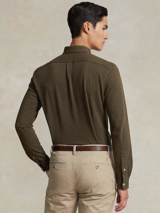 Ralph Lauren Herrenhemd Langärmelig Khaki