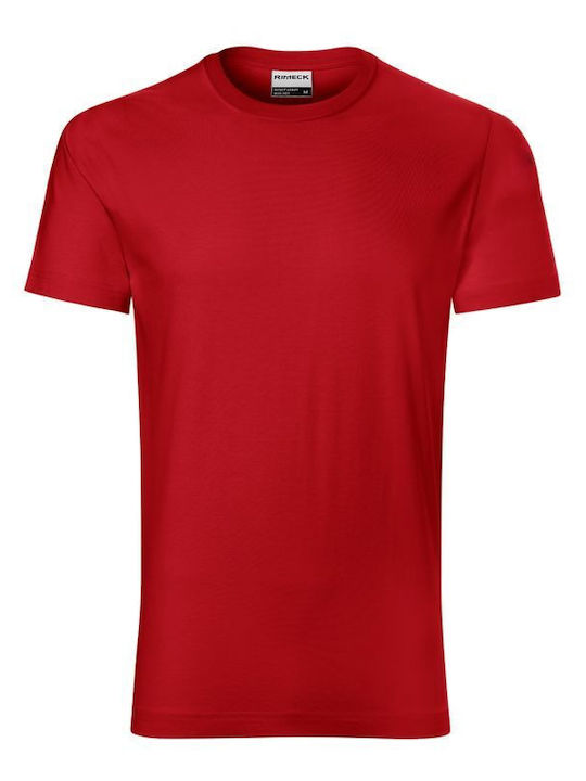 Rimeck Men's Short Sleeve Promotional T-Shirt Red